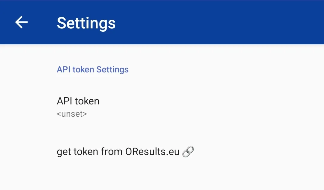 Bluebox Mobile settings